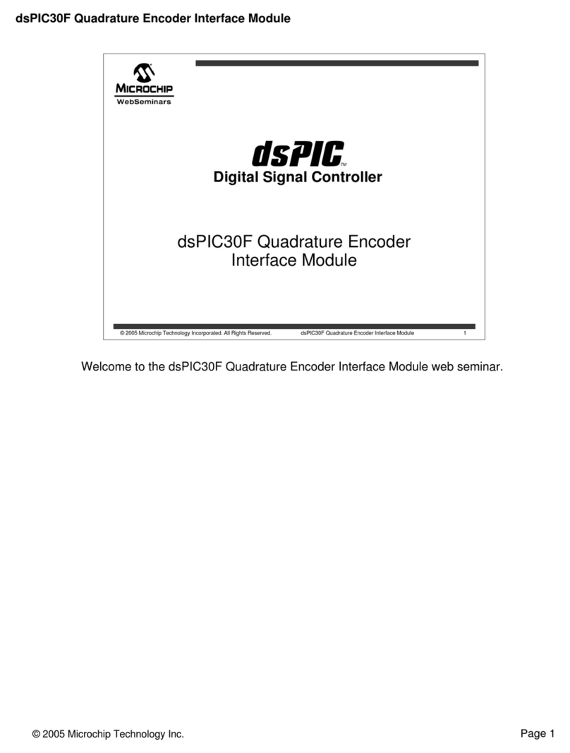Microchip Technology dsPIC30F User manual