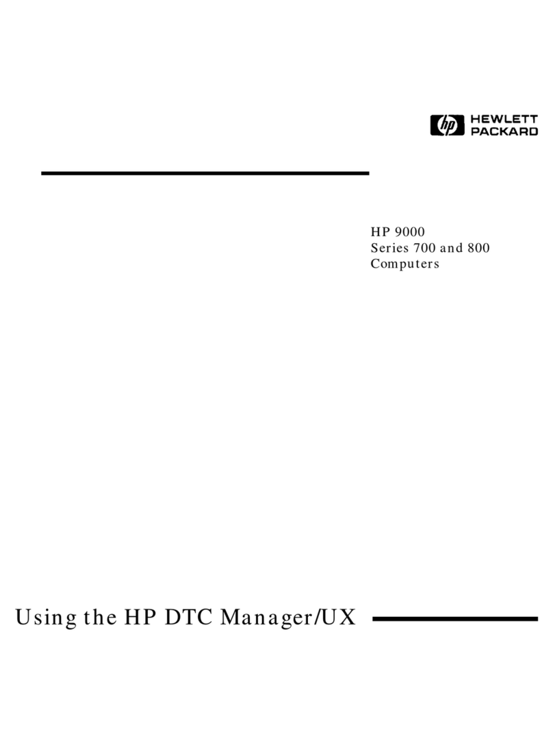 HP 9000 Series 700 User manual