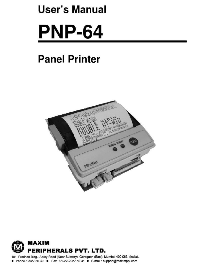 Maxim PNP-64 User manual