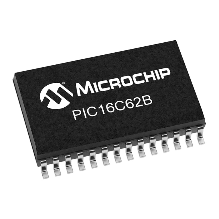 Microchip Technology PIC16C62B/72A User manual