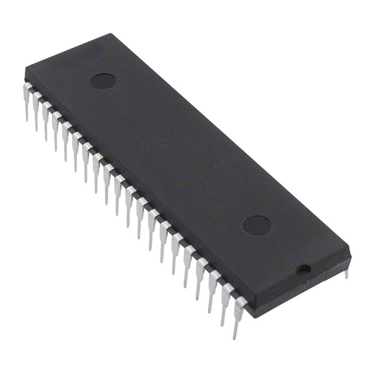 Microchip Technology PIC16F87X User manual