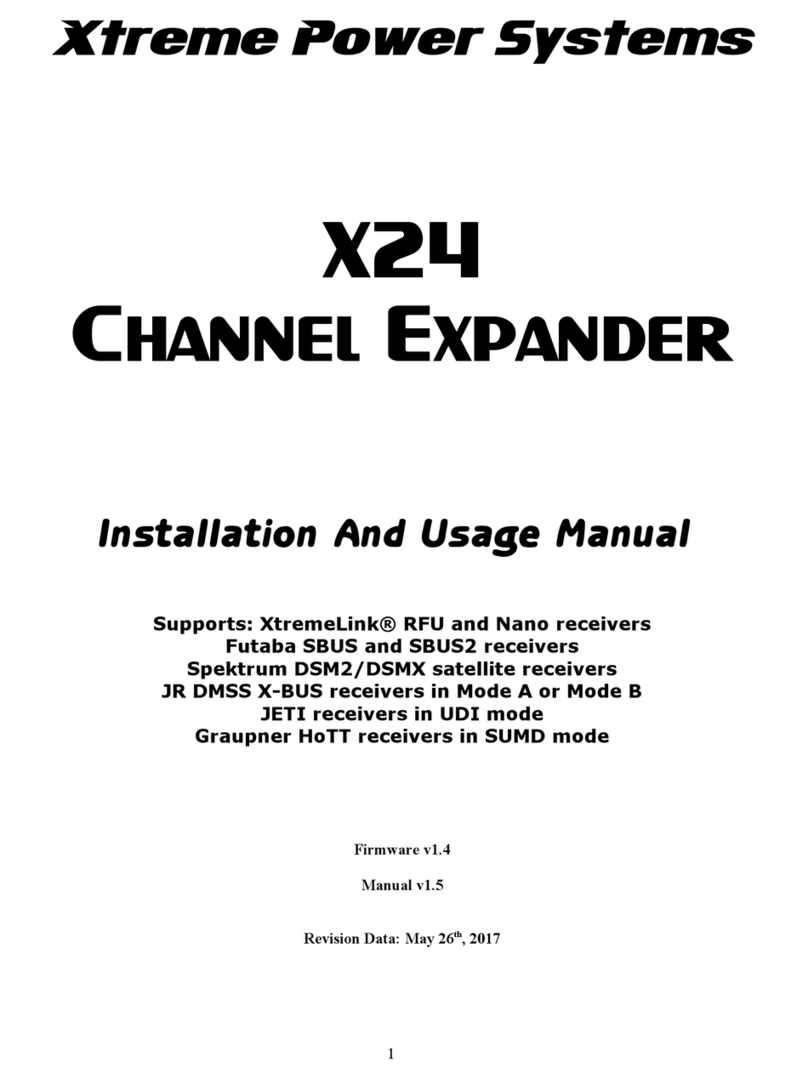 Xtreme Power Systems X24 Installation and usage manual