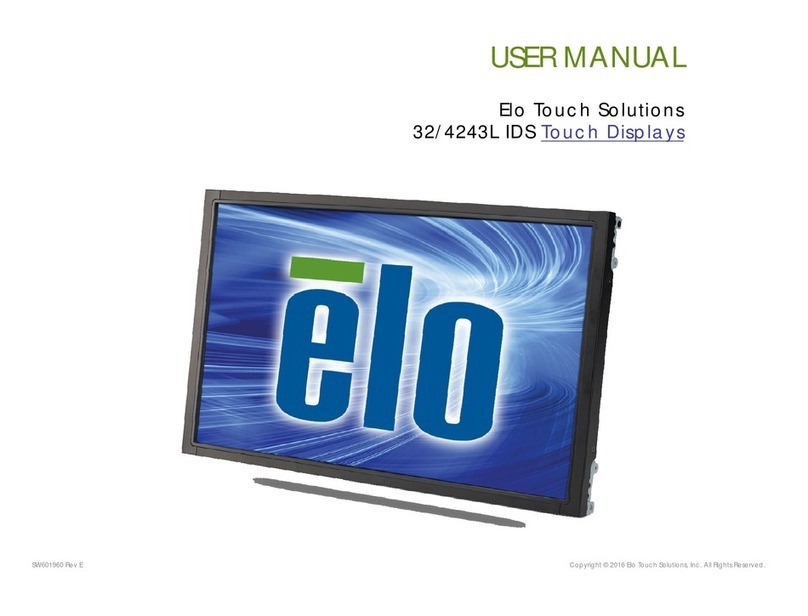 Elo Touch Solutions ET3243L user manual