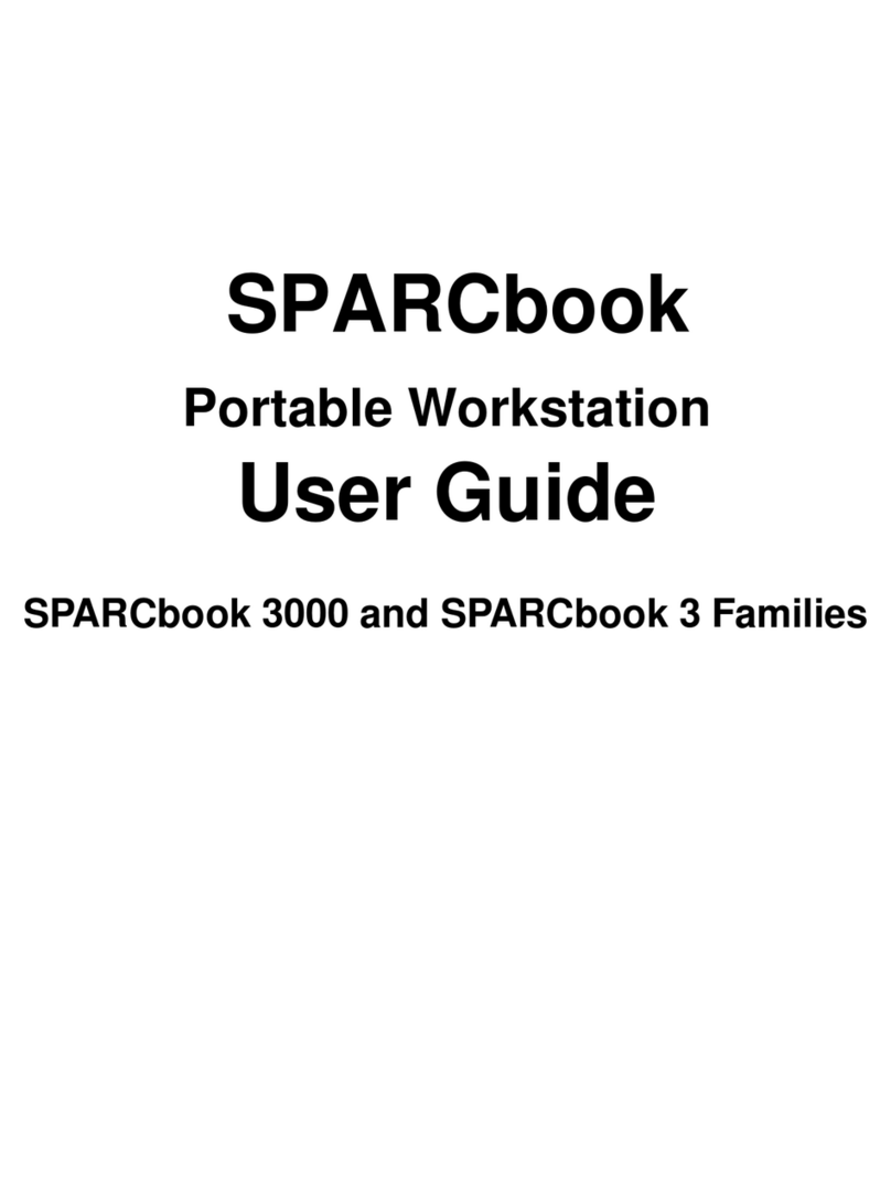 Tadpole SPARCbook 3000 series User manual