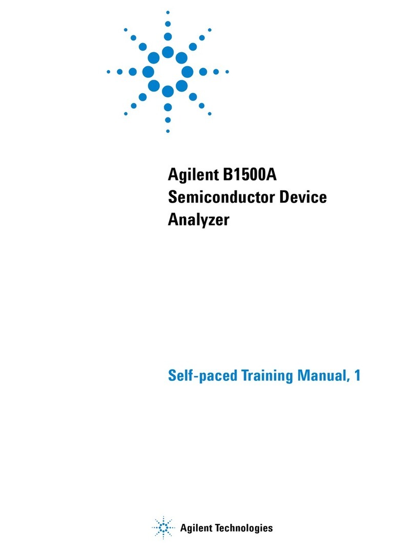 Agilent Technologies B1500A Installation guide