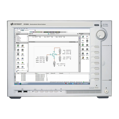 Agilent Technologies B1500A Training manual