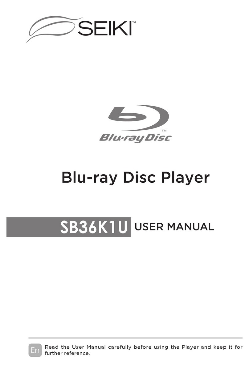 Seiki SB36K1U user manual