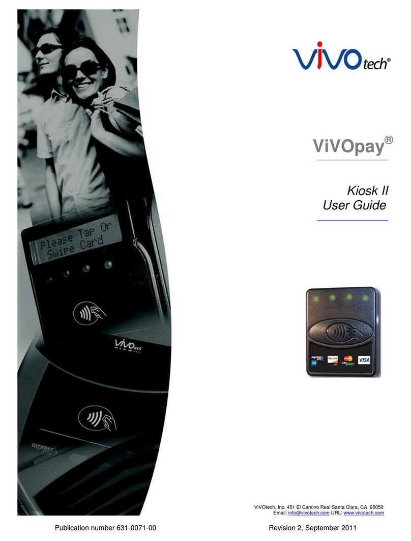 VIVOpay Kiosk II user guide