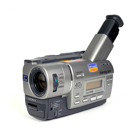 Sony Handycam CCD-TR317E User manual