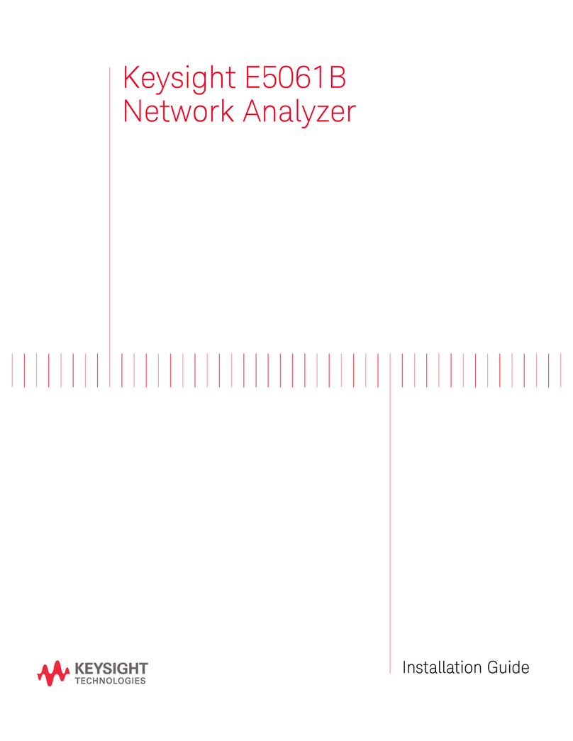 Keysight E5061B User manual Keysight E5061B User manual