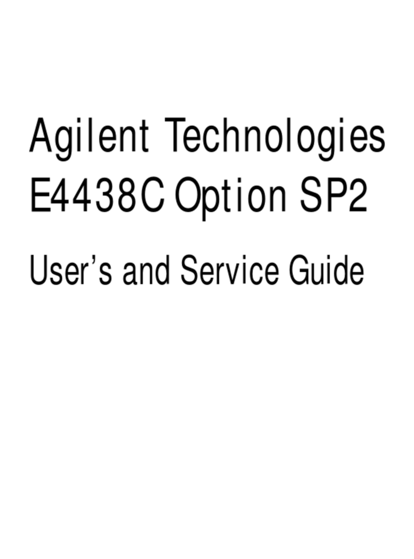 Agilent Technologies E4438C User's & service guide