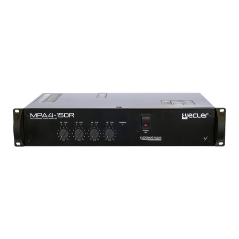 Ecler MPA6-150R User manual