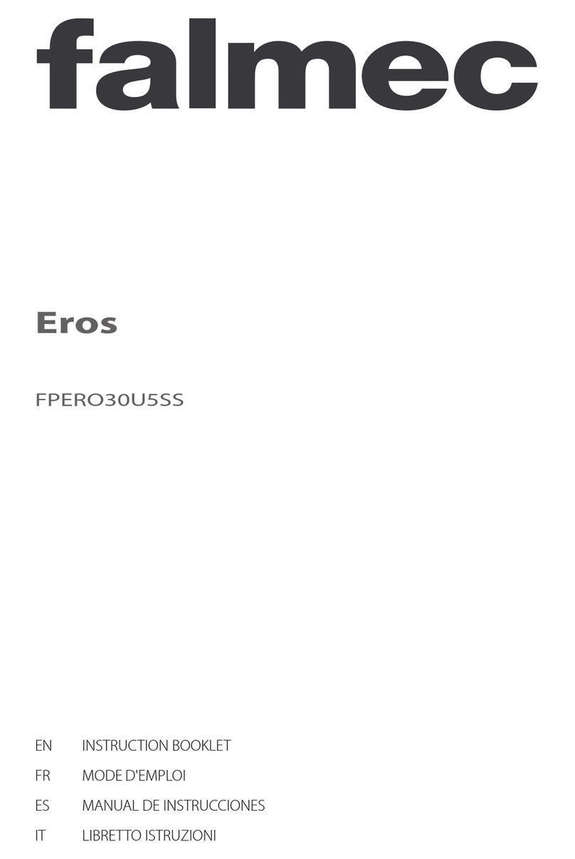 FALMEC Eros FPERO30U5SS Instruction booklet FALMEC Eros FPERO30U5SS Instruction booklet