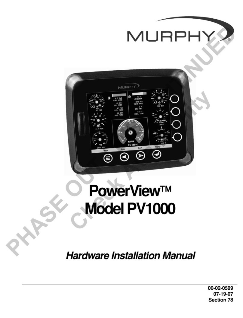 Murphy PowerView PV1000 Assembly instructions