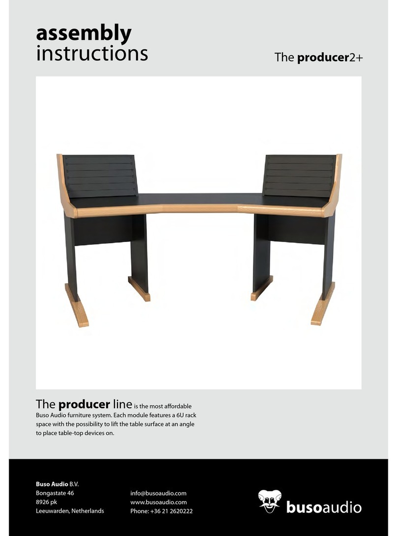 busoaudio The producer2+ Assembly instructions
