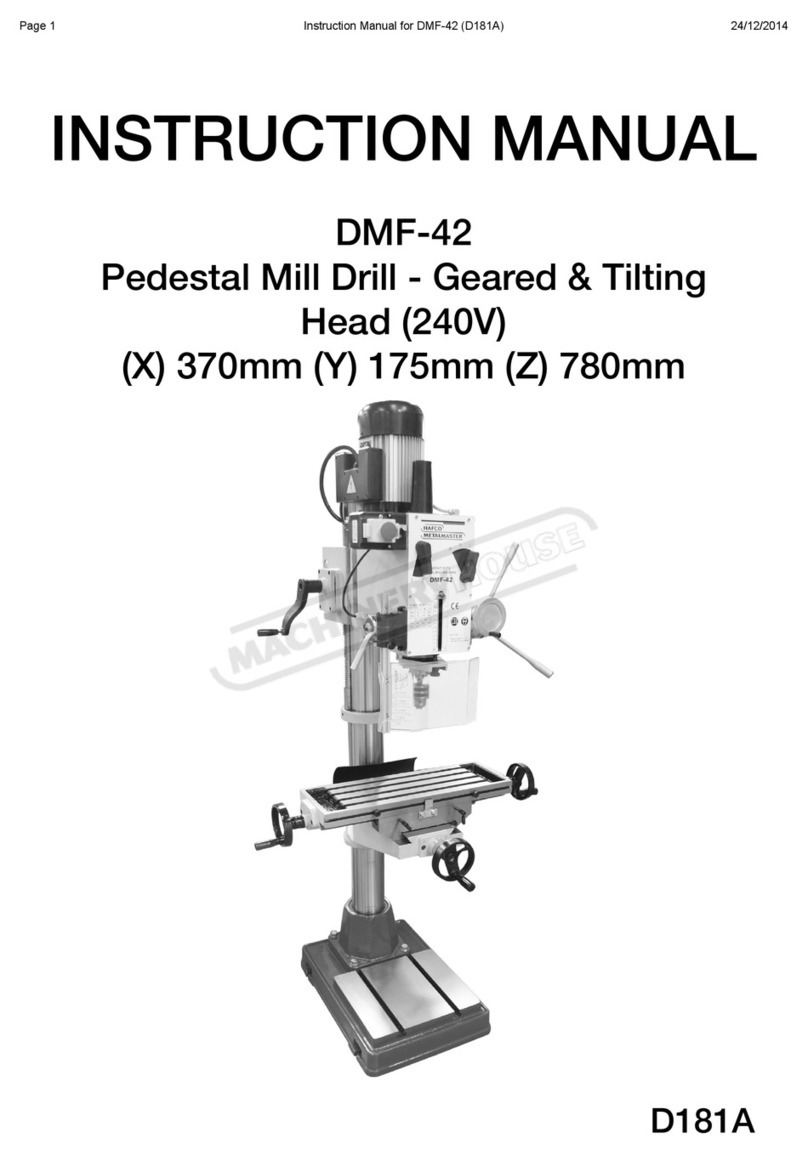Hafco DMF-42 instruction manual