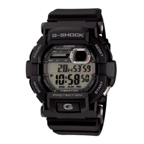 Casio G-Shock QW-3403 Troubleshooting guide