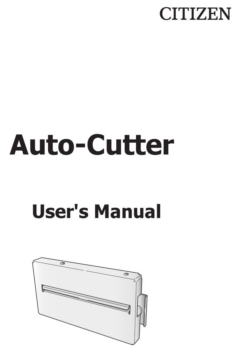 Citizen CL-S521 user manual