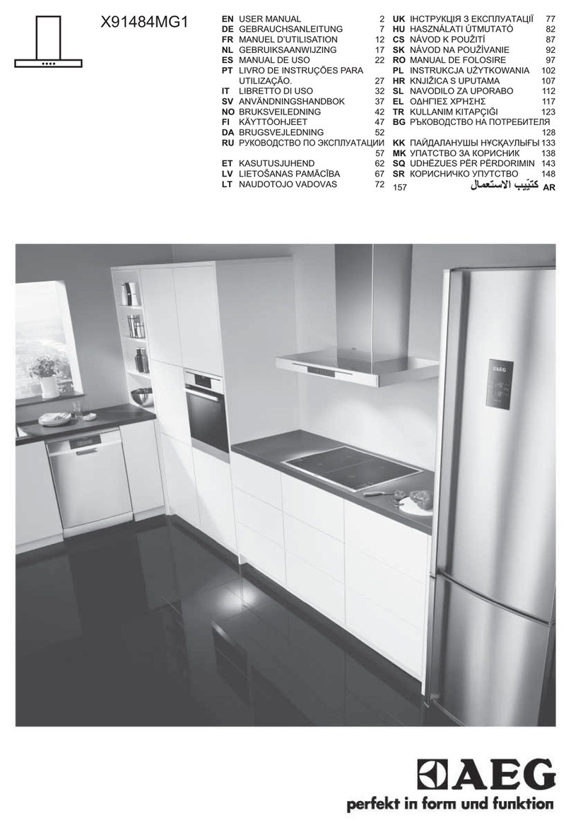 AEG X91484MG1 User manual AEG X91484MG1 User manual