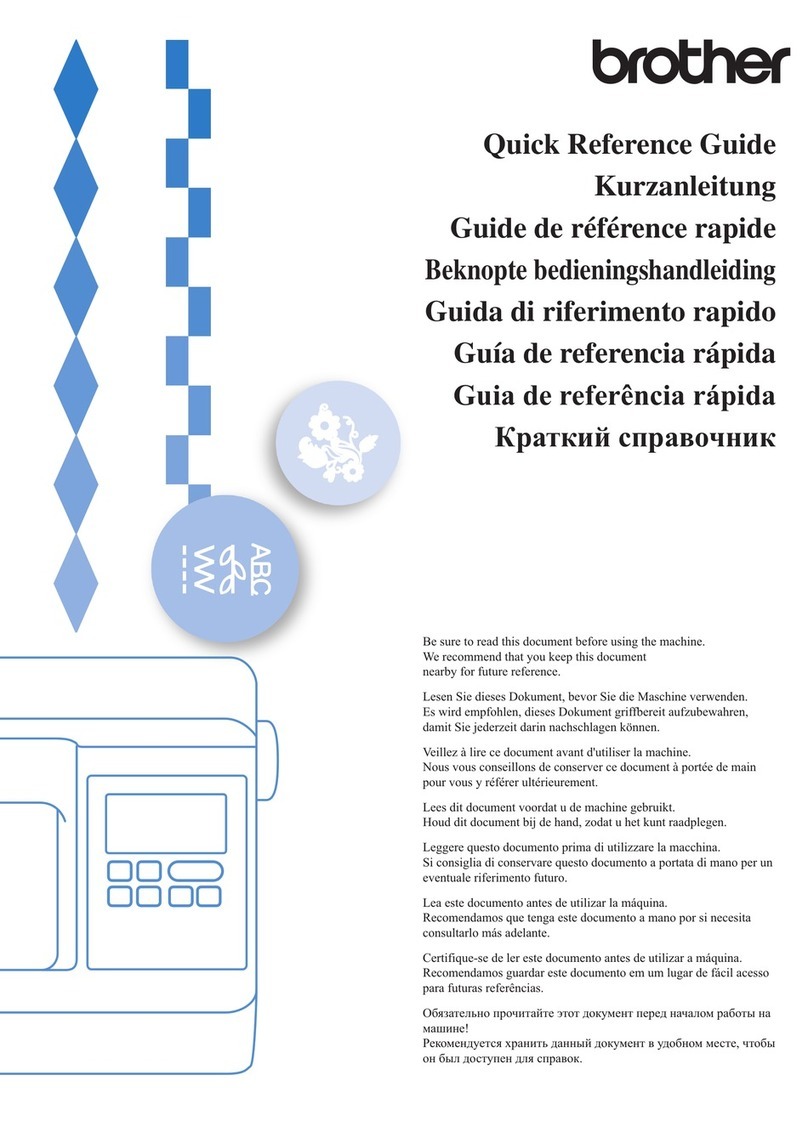 Brother Innov-is NS2750D User manual
