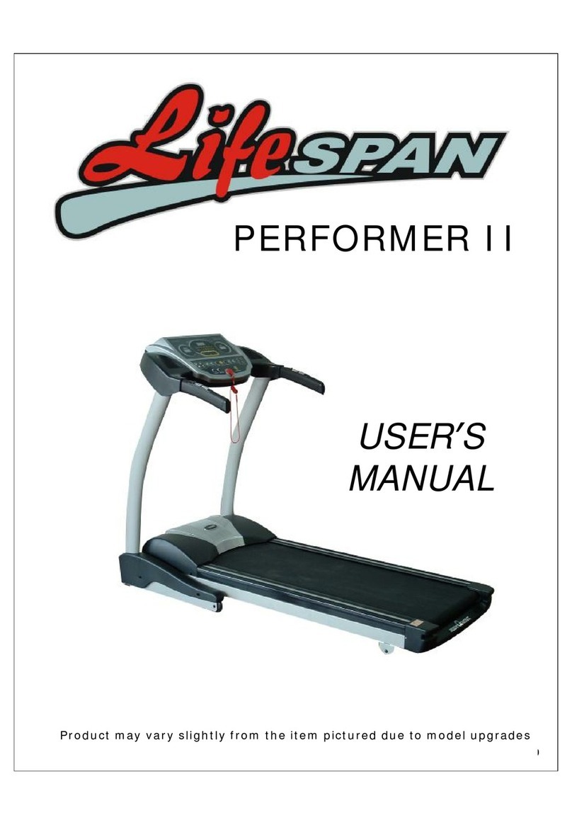 Life Span PERFORMER II User manual