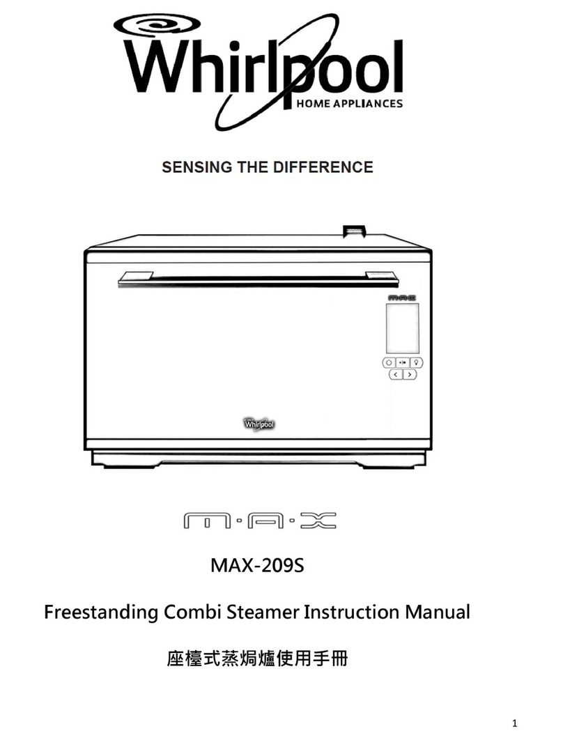 Whirlpool MAX-209S instruction manual