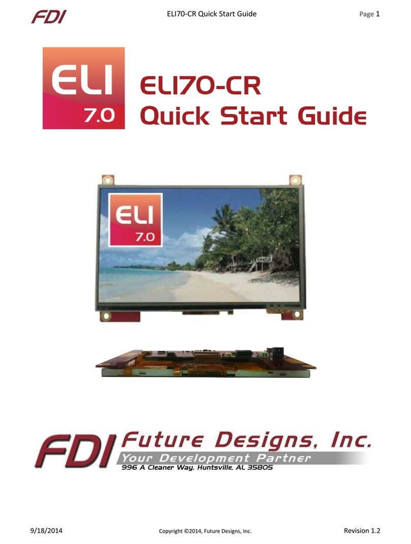 FDI ELI70-CR quick start guide