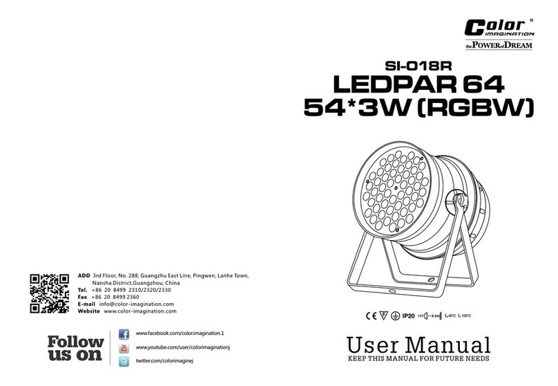 Color imagination SI-018R user manual