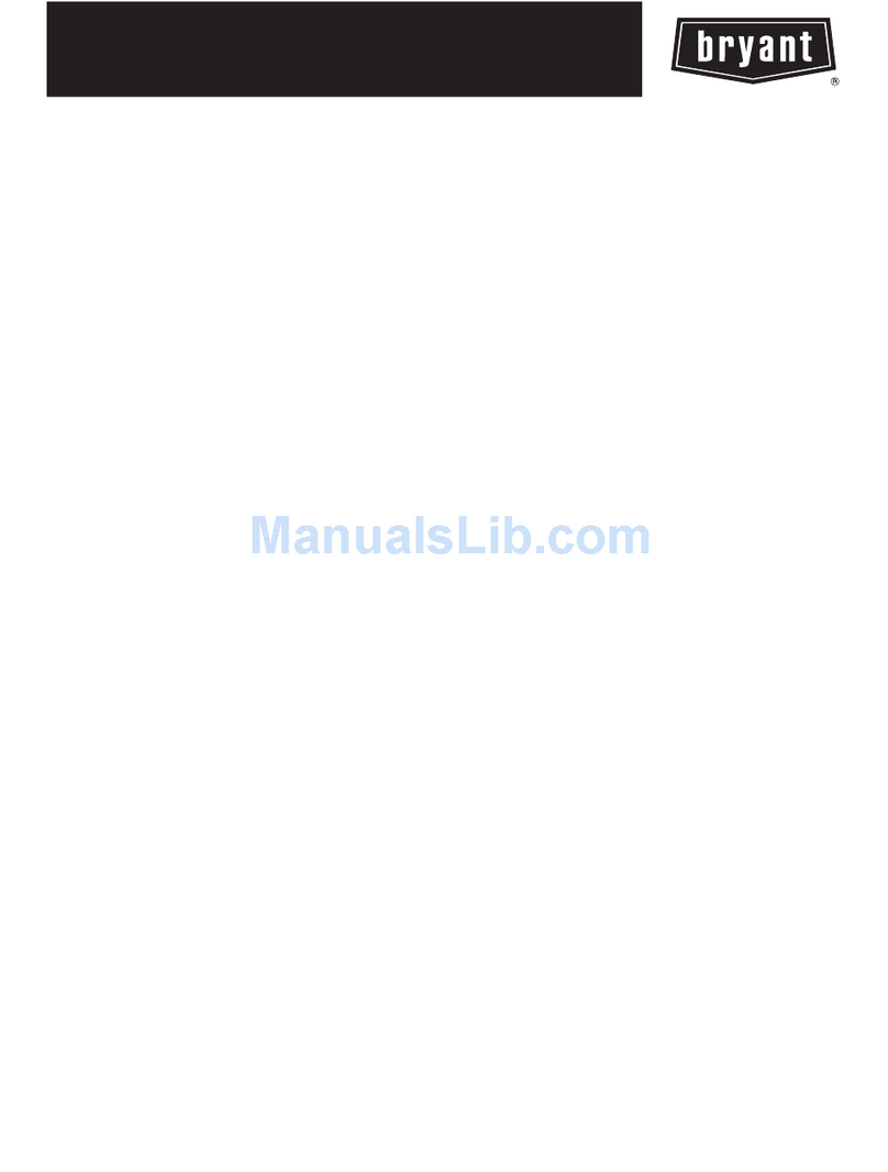 Bryant 581J series User manual