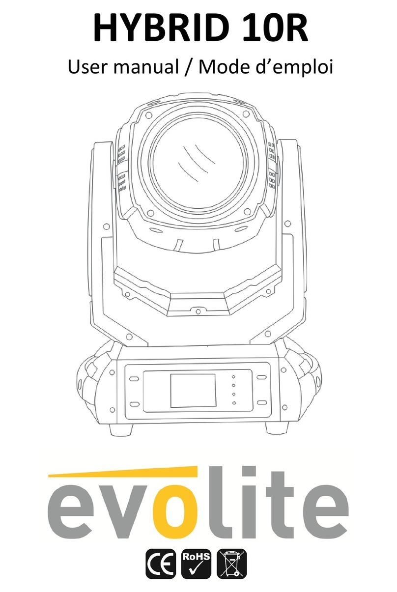 Evo-lite HYBRID 10R user manual
