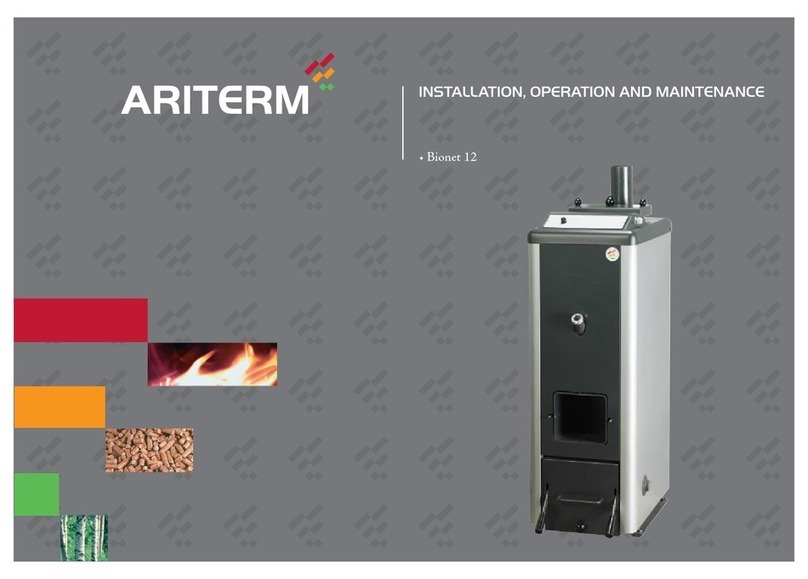 Ariterm Bionet 12 Installation and operating instructions