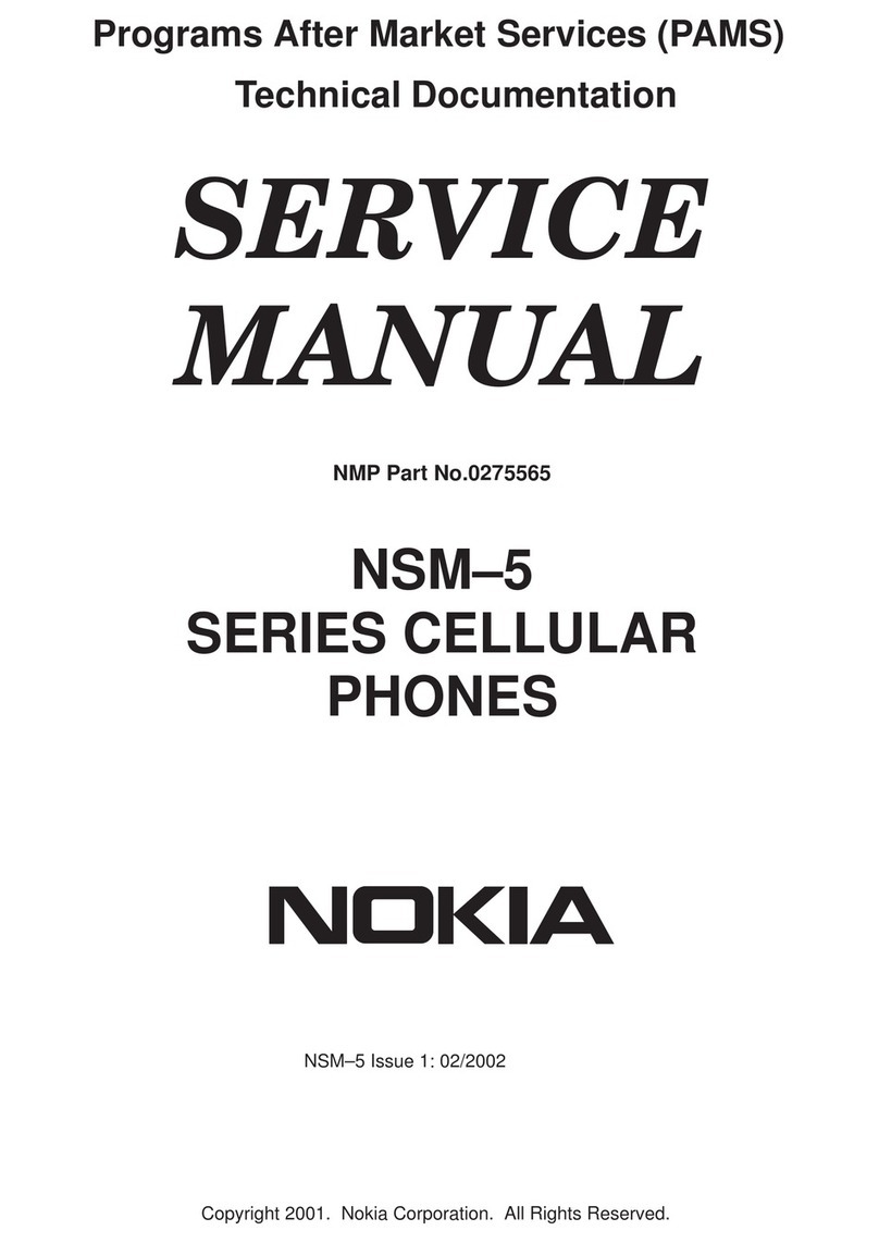 Nokia NSM-5 SERIES User manual Nokia NSM-5 SERIES User manual