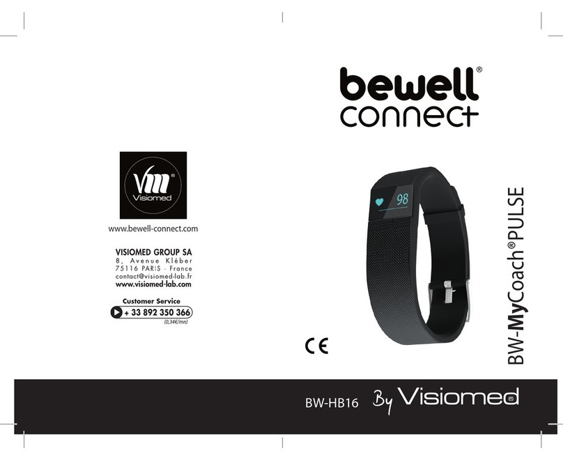 bewell connect BW-MyCoach PULSE BW-HB16 manual