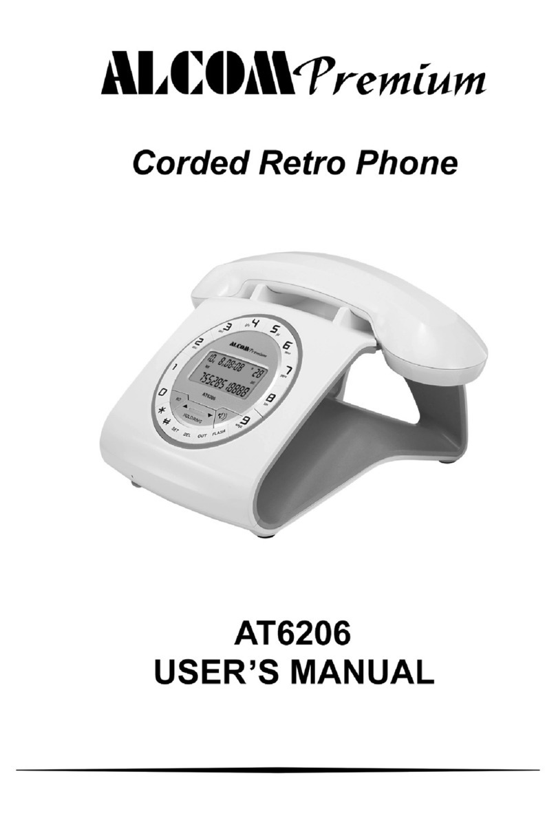 ALcom Premium AT6206 User manual