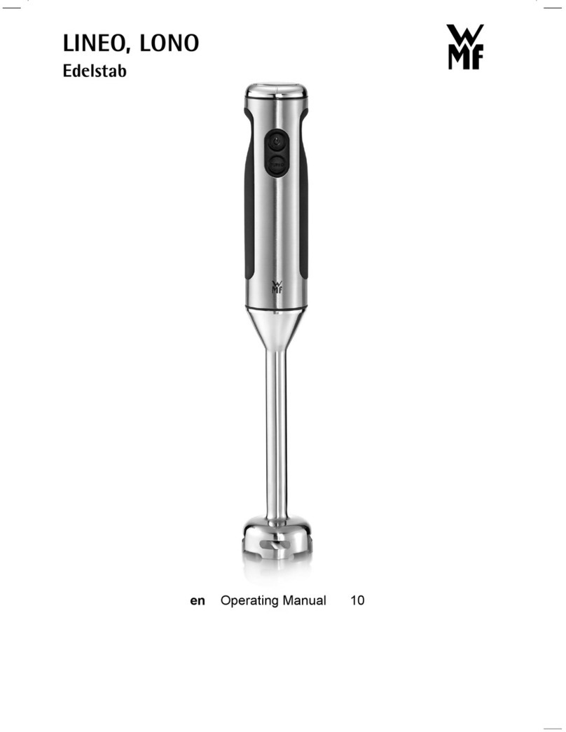 WMF LINEO Edelstab User manual WMF LINEO Edelstab User manual