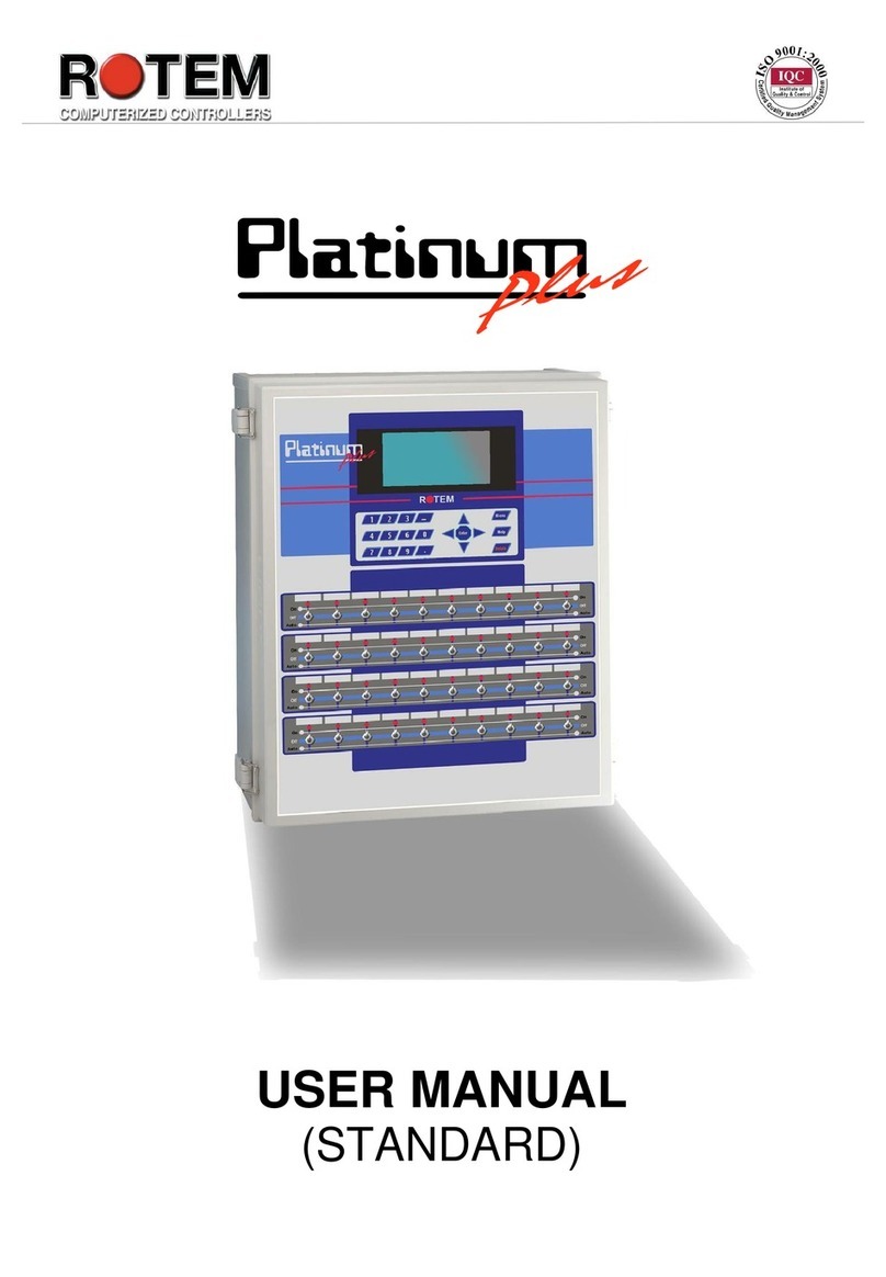 Rotem Platinum PLUS user manual