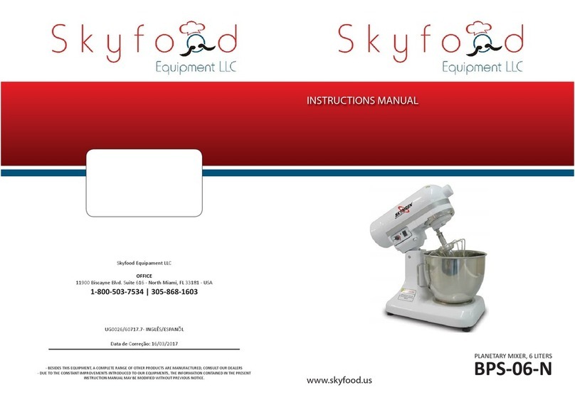 Skyfood BPS-06-N User manual