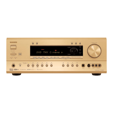 Onkyo TX-SR800 User manual