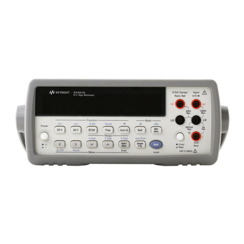 Keysight 34401A Manual update