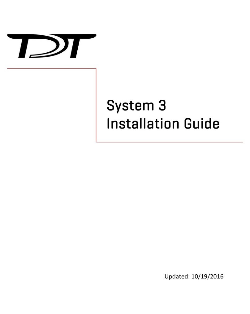 TDT System 3 installation guide