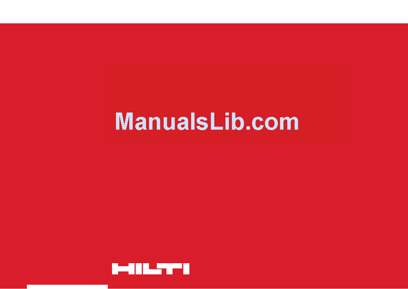 Hilti DD100 MEC operating instructions