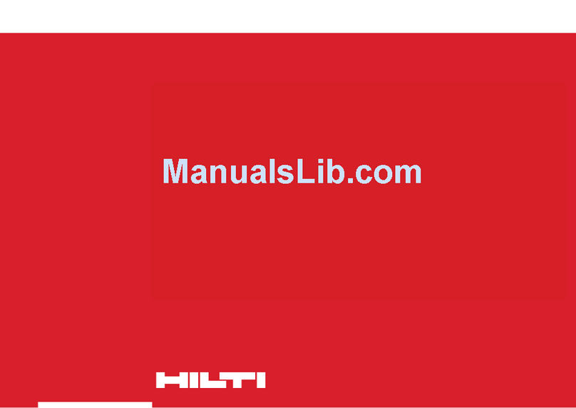 Hilti WSJ110-EB User manual