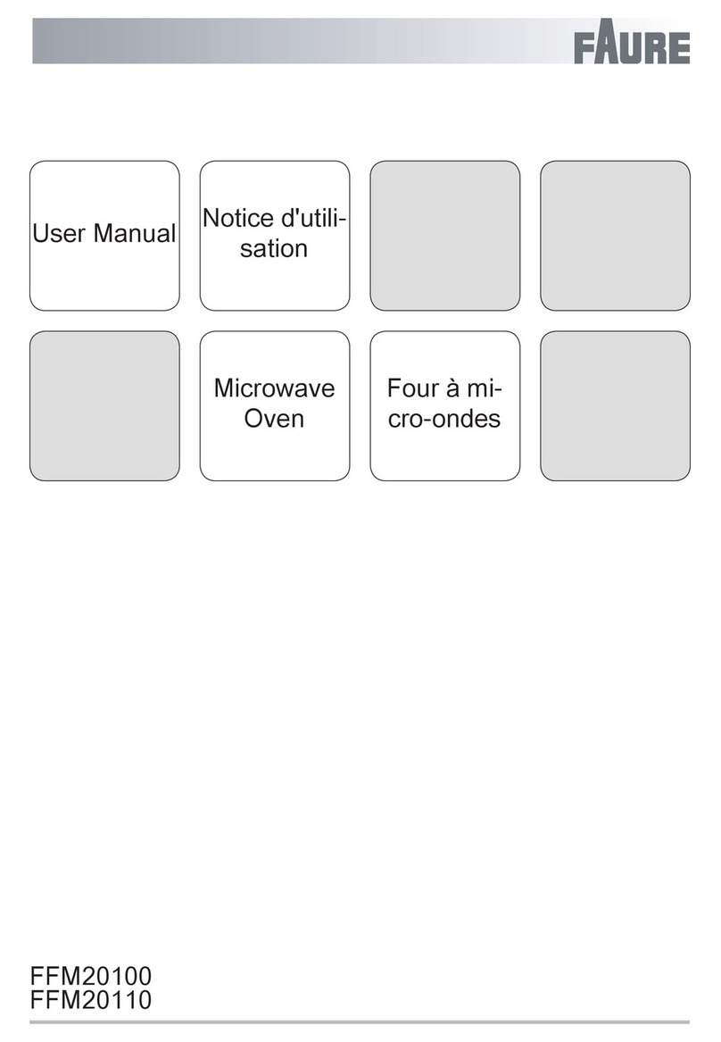FAURE FFM20100 user manual