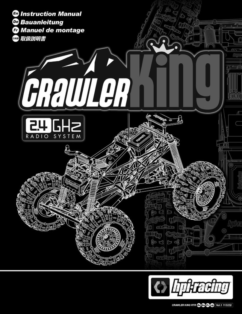 HPI Racing CRAWLER KING instruction manual