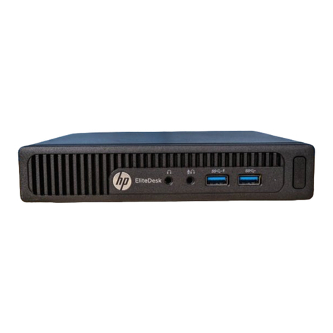 HP EliteDesk 705 G3 Operating and maintenance manual