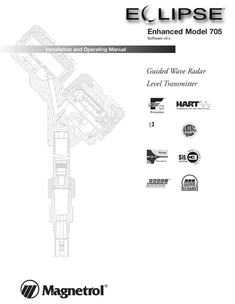 Eclipse 705 Installation and operating manual