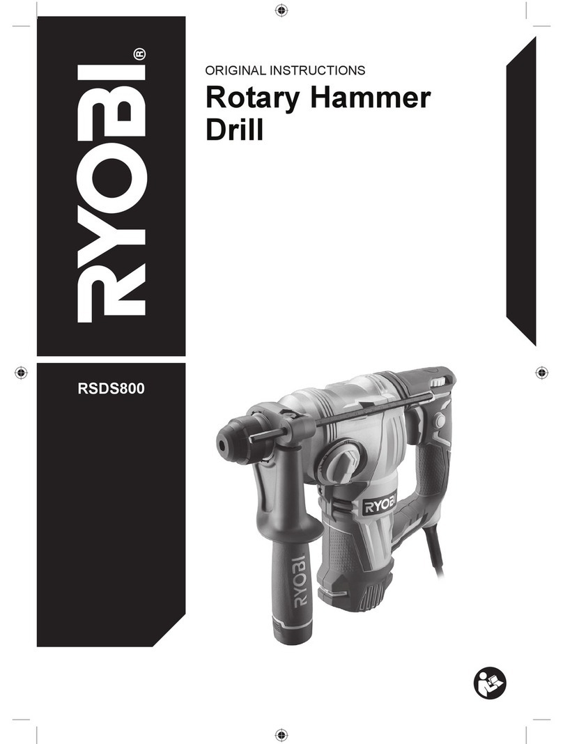 Ryobi RSDS800 User manual
