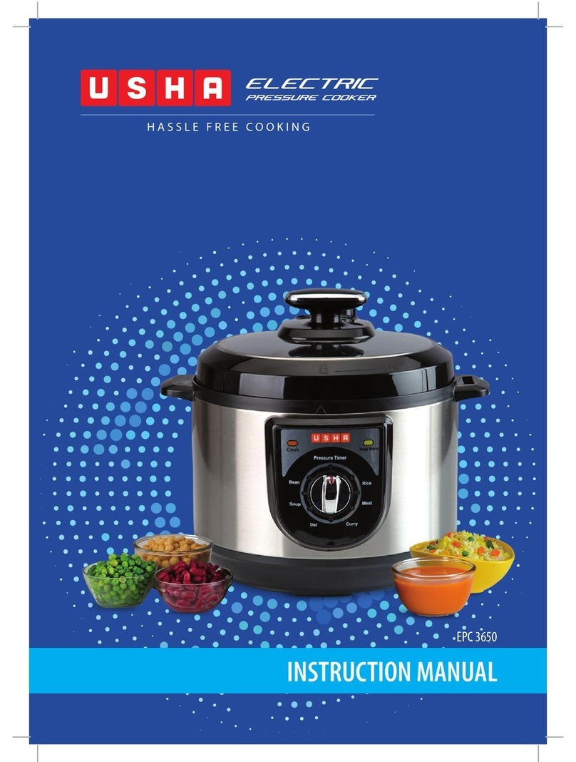 usha EPC 3650 instruction manual
