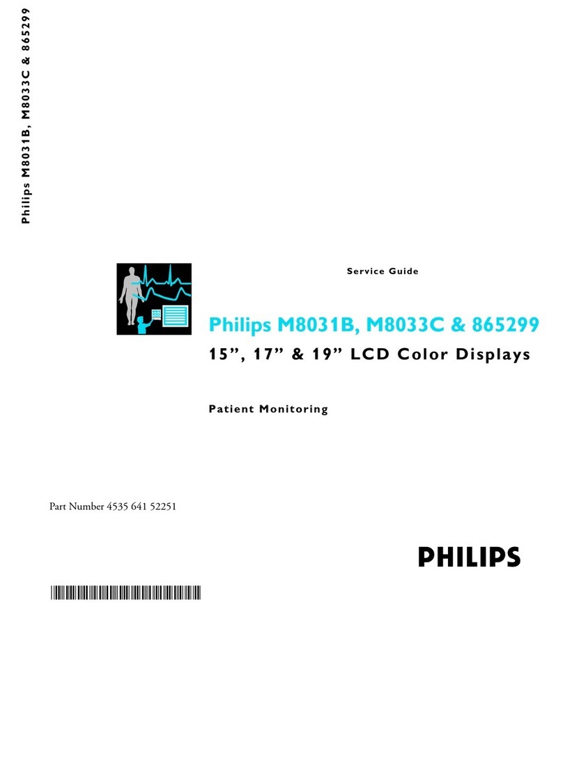 Philips M8031B User manual