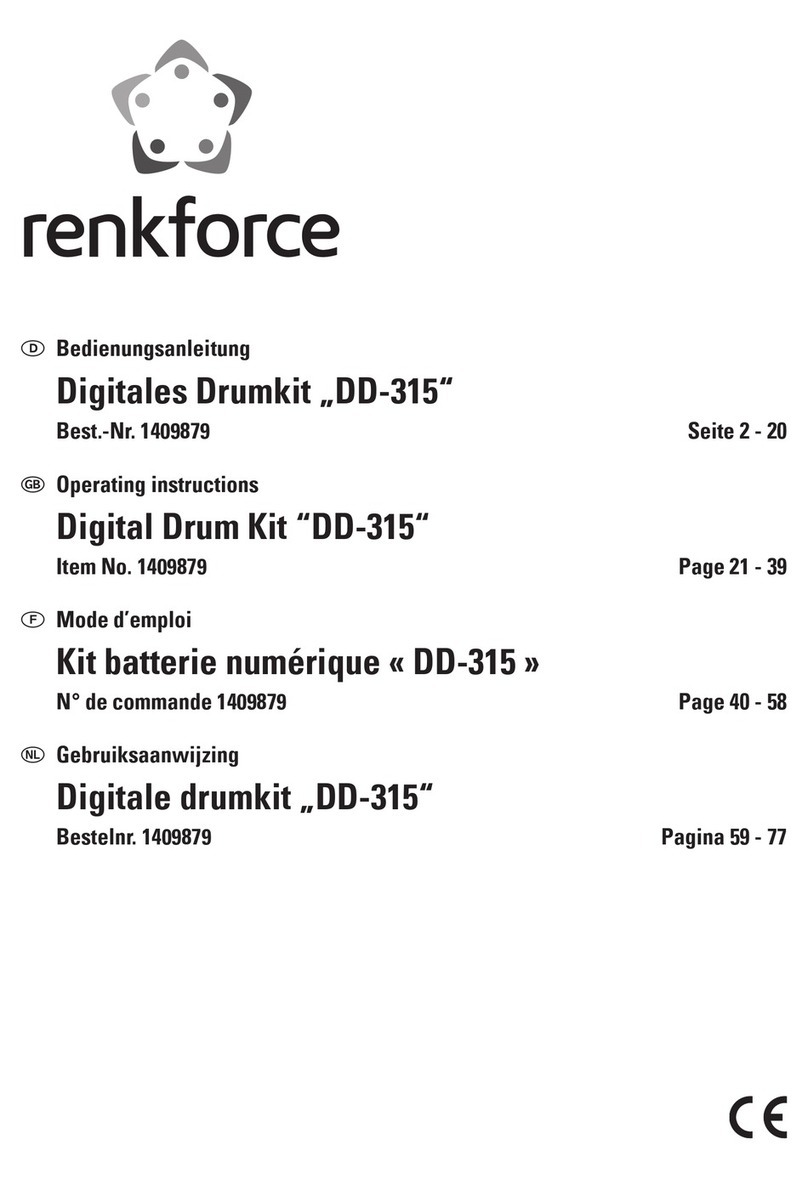 Renkforce DD-315 operating instructions